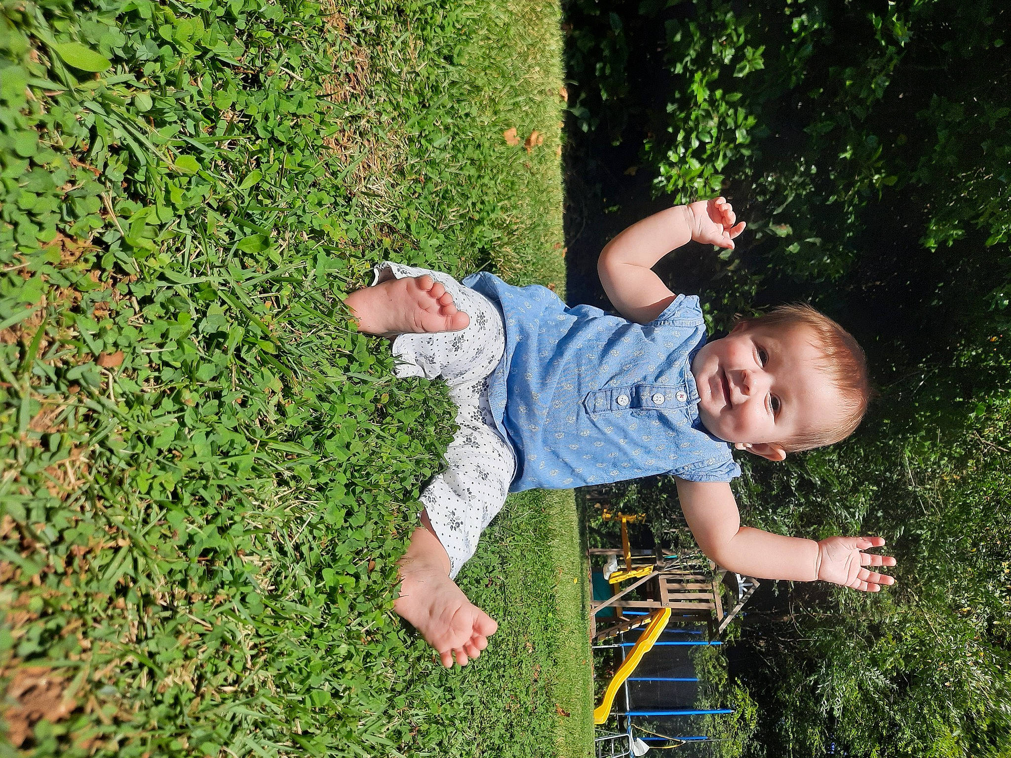 Harmony joined the competition — help win amazing prizes! fun, grass, grass_family, groundcover, hand, happy, joy, lawn, leaf, leisure, meadow, nature, people_in_nature, person, plant, recreation, smile, t_shirt, toddler, tree
