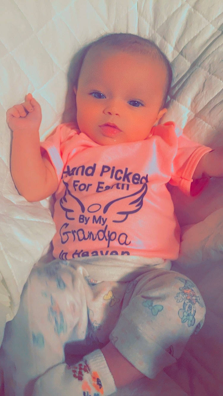 Amiyah joined the competition — help win amazing prizes! arm, azure, baby_toddler_clothing, cheek, eye, eyebrow, hair, happy, head, human_body, iris, lip, mouth, neck, orange, person, shoulder, skin, sleeve, stomach