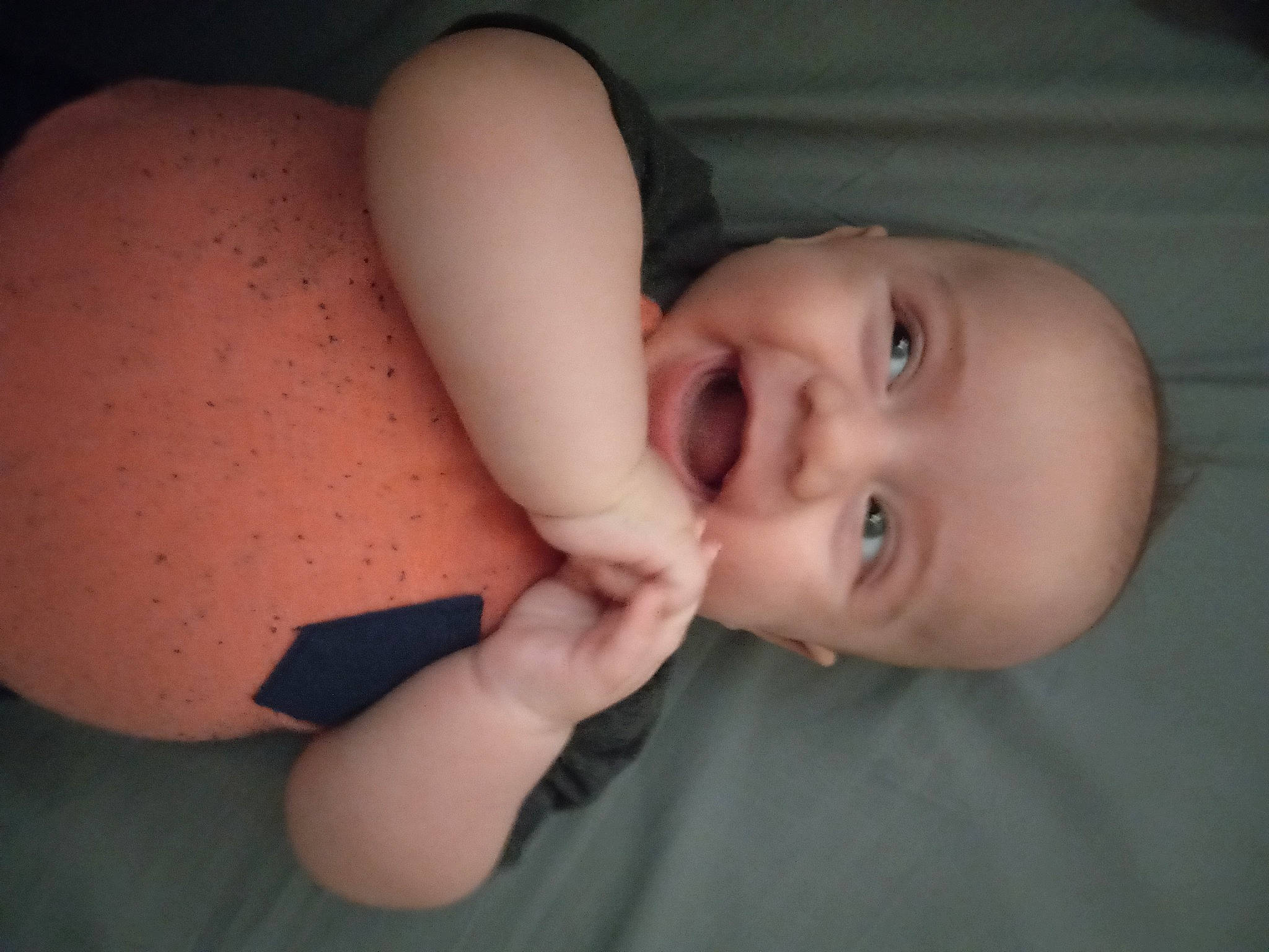 William joined the competition — help win amazing prizes! baby, cheek, chin, eye, eyebrow, eyelash, face, flash_photography, gesture, happy, human_body, iris, lip, mouth, neck, nose, person, skin, smile, stomach