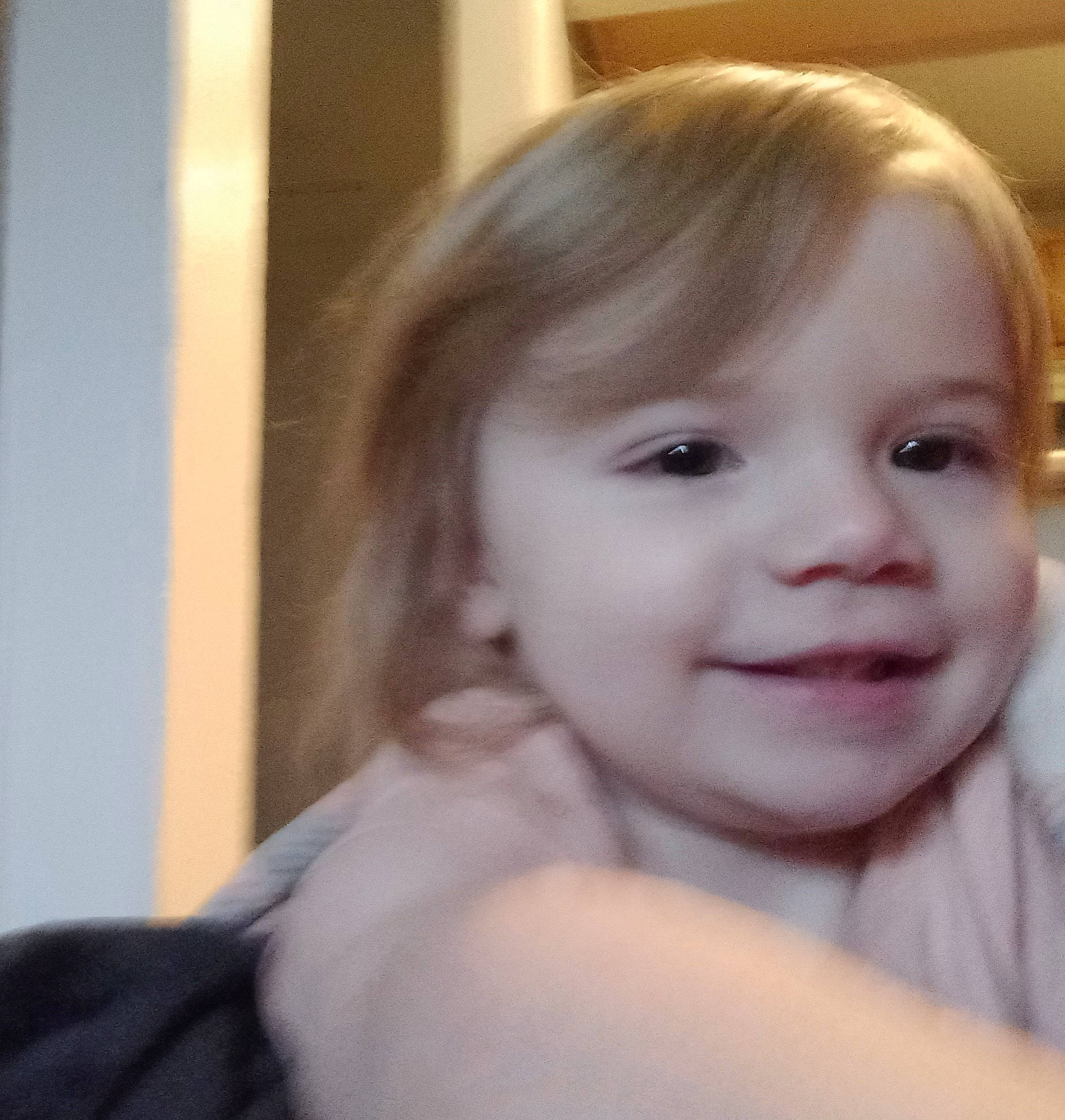 Cassie joined the competition — help win amazing prizes! baby, bangs, blond, cheek, ear, eyelash, face, gesture, happy, human_body, iris, jaw, joy, lip, long_hair, neck, nose, person, selfie, sleeve