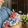 Mcgregor joined the competition — help win amazing prizes! adult, baby, bedroom, blue_clothing, checkered, child, closeup, comfort, family, flower_arrangement, human, indoor, infant, newborn, person, portrait, rest, sleeping, tenderness, warmth