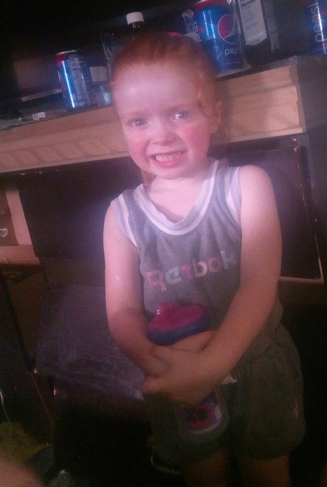 Ava joined the competition — help win amazing prizes! chair, cheek, chin, cool, electronic_device, eye, face, finger, flash_photography, floor, flooring, fun, iris, joy, mouth, muscle, person, shorts, skin, standing