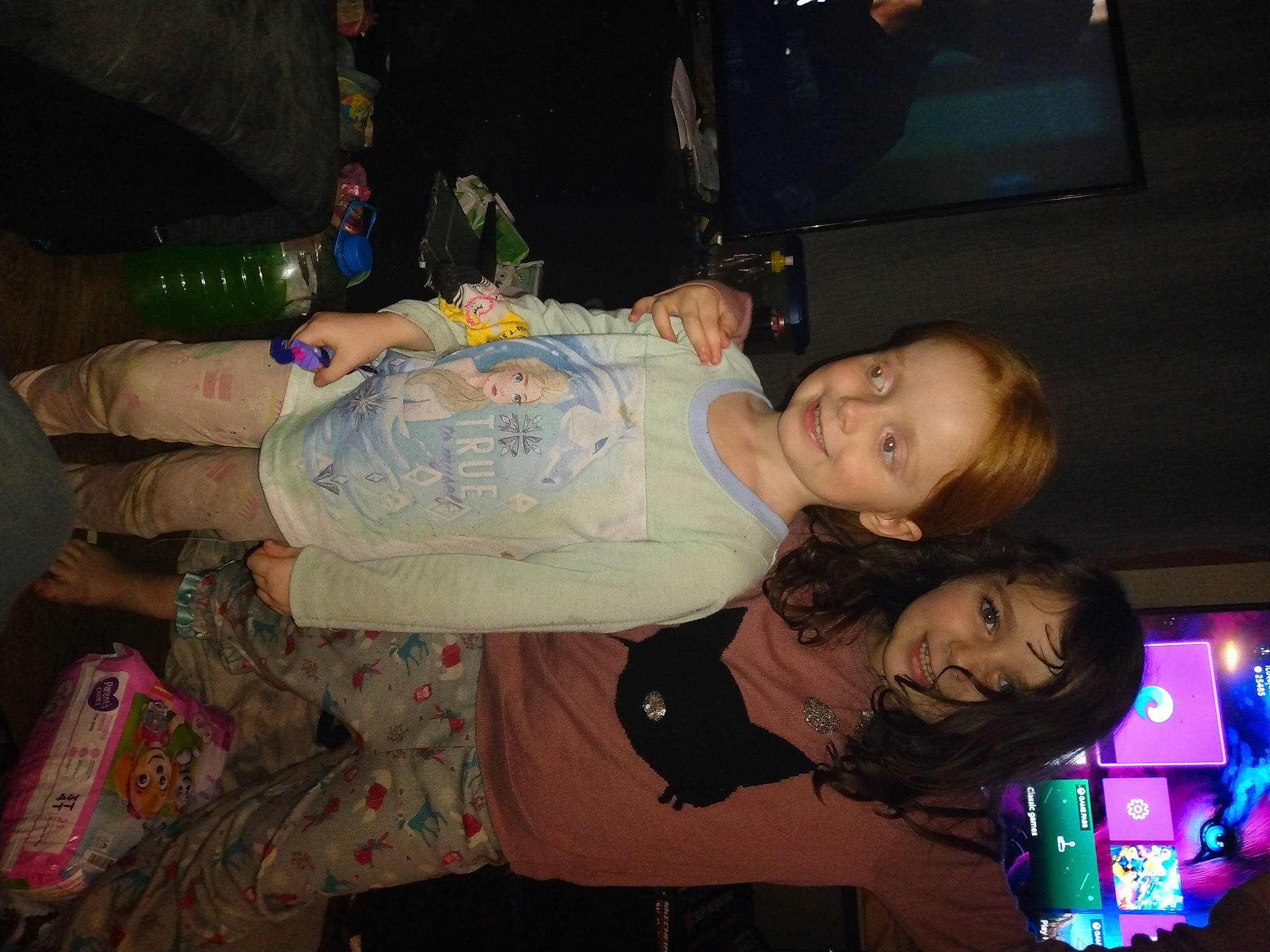 Sophia joined the competition — help win amazing prizes! cheek, child, display_device, event, fun, happy, joy, mouth, party, pattern, person, room, smile, space, television, toddler