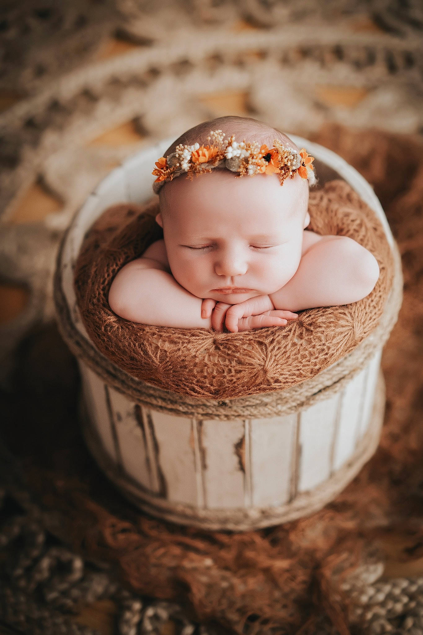 Tess a rejoint le concours — aidez-le/la à gagner de superbes lots ! baby, basket, child, drinkware, fashion_accessory, flash_photography, happy, headpiece, headwear, home_accessories, jewellery, metal, ornament, people_in_nature, person, portrait_photography, serveware, sitting, still_life_photography, sweetness