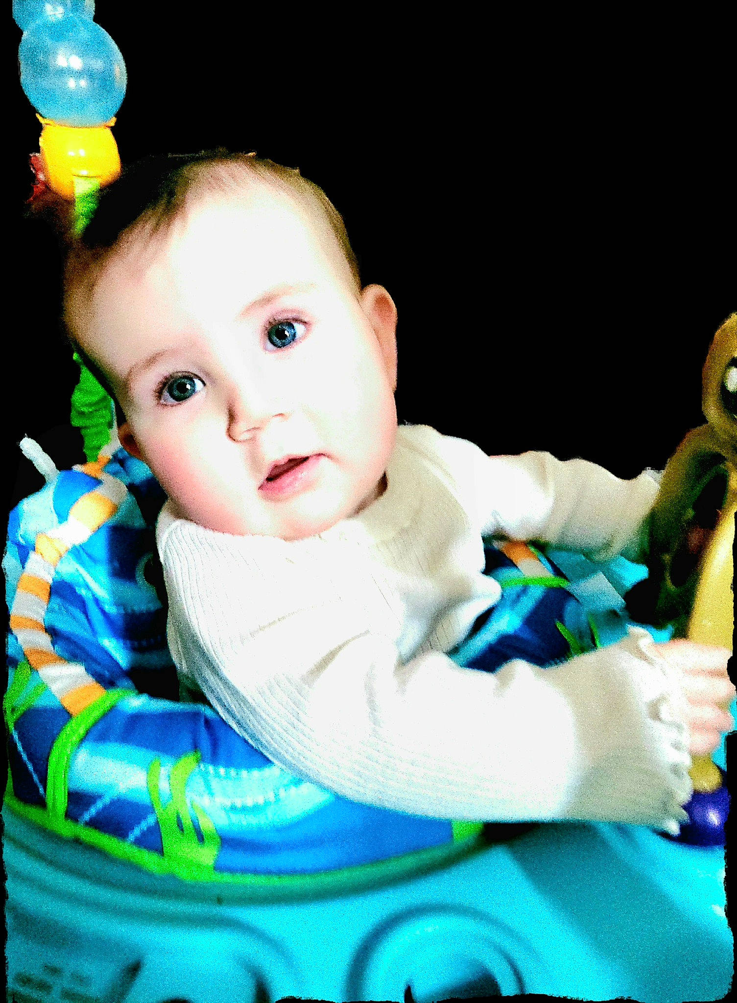 Aisling joined the competition — help win amazing prizes! baby, baby_products, baby_toddler_clothing, baby_toys, cheek, child, electric_blue, event, flash_photography, fun, grass, happy, iris, pattern, person, portrait_photography, sitting, sleeve, toddler