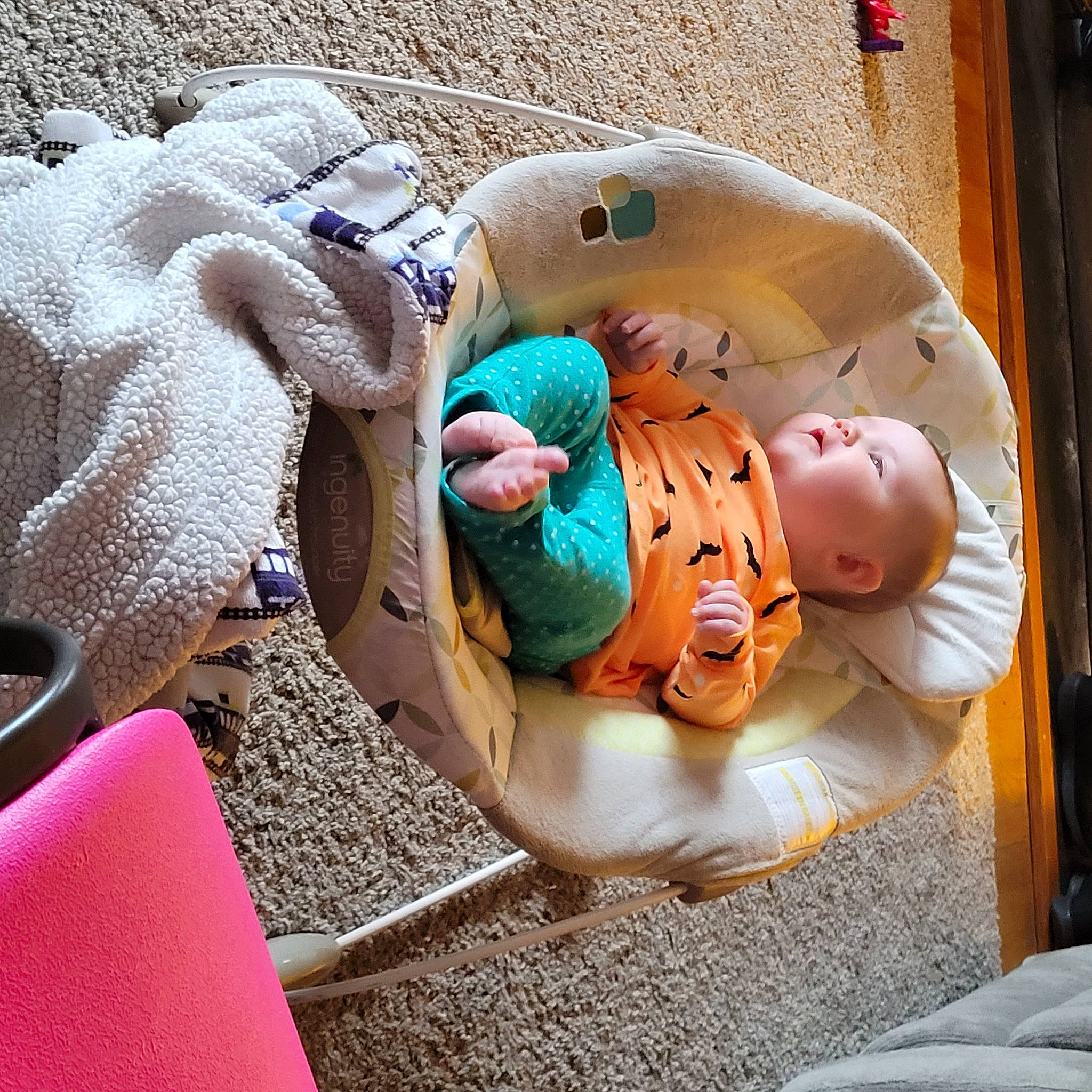 Aisling joined the competition — help win amazing prizes! baby_products, baby_toddler_clothing, baby_toys, bag, child, comfort, doll, fashion_accessory, linens, pattern, person, pink, plush, room, stuffed_toy, textile, thread, toy, wood, wool