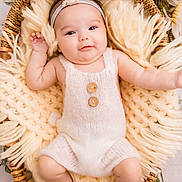 Sophia is registered to the contest to win money with this photo: accessories, baby, basket, bonnet, clothing, crib, face, furniture, hat, head, infantbed, jewelry, necklace, newborn, person, photography, portrait, sleeping, text, toy