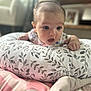 Sophia joined the competition — help win amazing prizes! baby, bed, bedroom, blanket, bodypart, couch, cushion, face, furniture, head, homedecor, indoors, newborn, person, photography, pillow, portrait, quilt, room, yawning