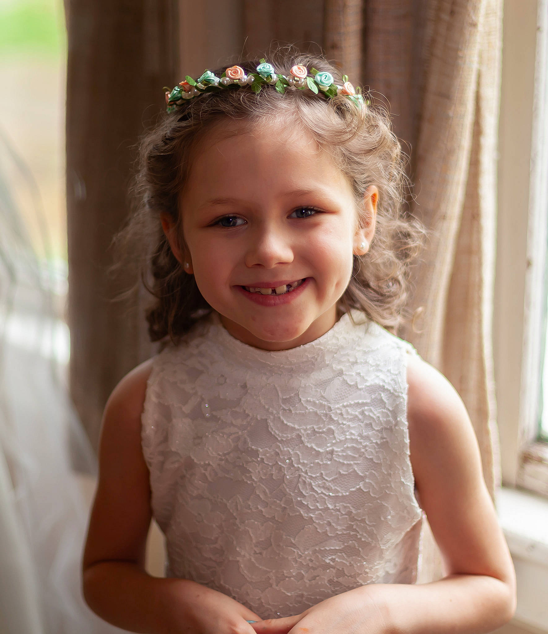 Lacie joined the competition — help win amazing prizes! beauty, dress, eye, face, flash_photography, hairstyle, happy, head, headband, headgear, headpiece, human_body, iris, jewellery, joy, long_hair, neck, person, skin, smile