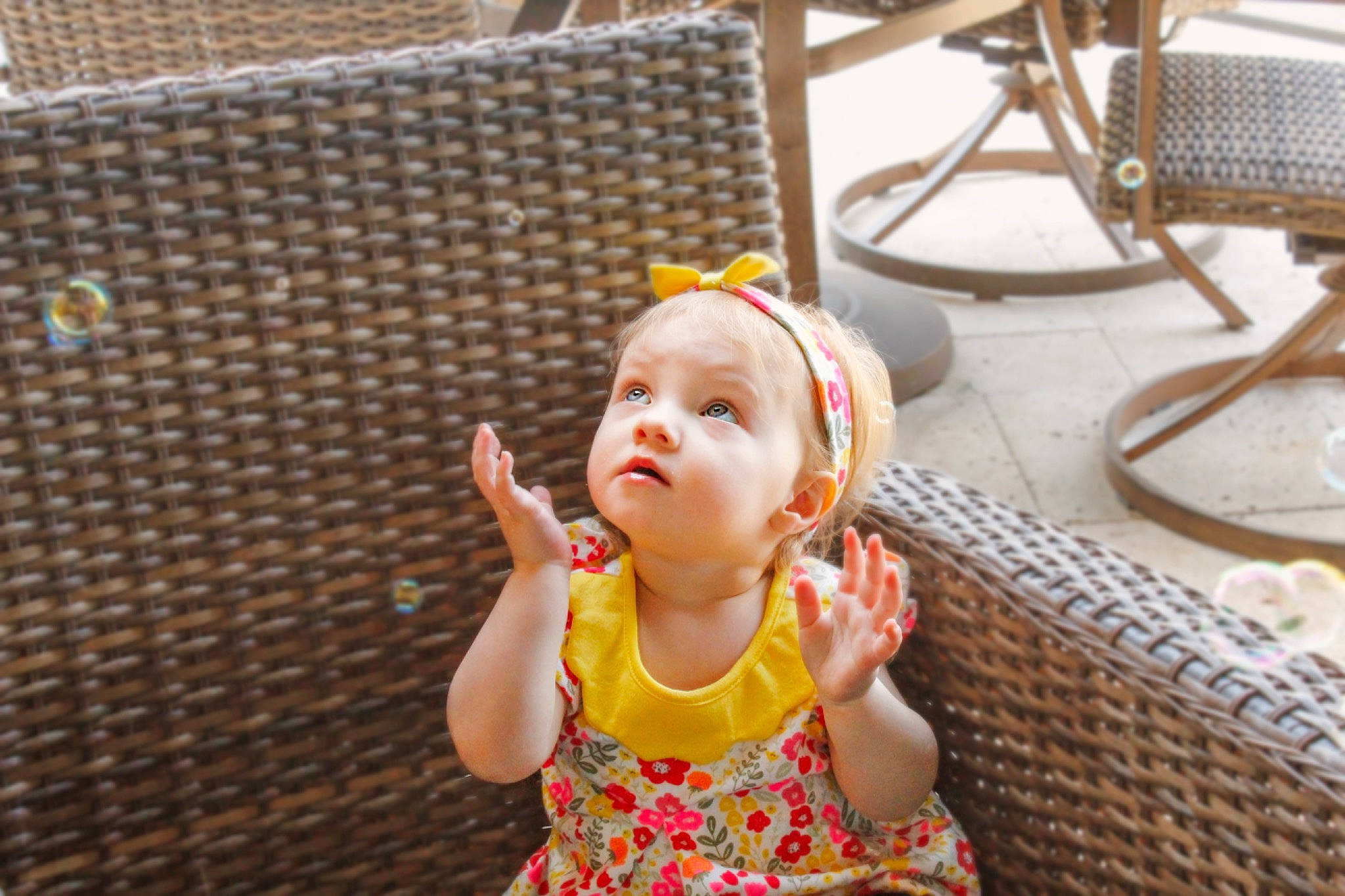 Harleigh is registered to the contest to win money with this photo: baby, child, fun, leisure, person, play, skin, smile, surprise, toddler, vacation