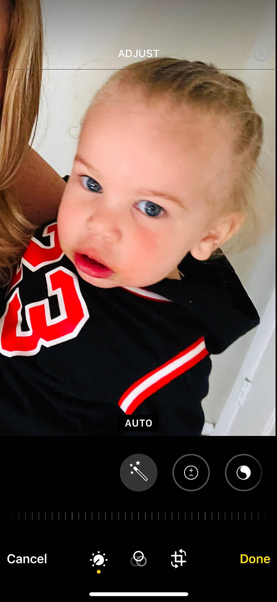 Malakai joined the competition — help win amazing prizes! baby_toddler_clothing, cheek, chin, communication_device, eye, eyebrow, eyelash, facial_expression, flash_photography, hair, happy, lip, mobile_device, mouth, nose, person, portable_communications_device, product, sleeve, t_shirt