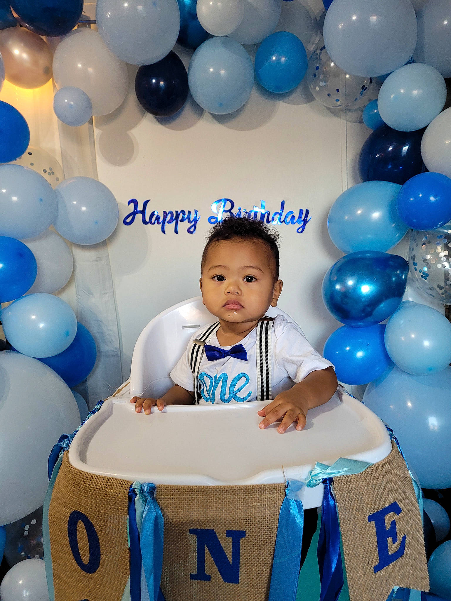 Aavash is registered to the contest to win money with this photo: azure, balloon, beauty, birthday, blue, child, electric_blue, event, fun, happy, human, icing, party, party_supply, person, photograph, product, snapshot, sugar_cake, toddler