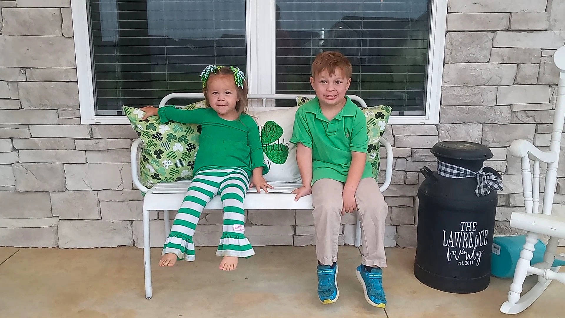 Joanna joined the competition — help win amazing prizes! chair, child, door, fun, gas, grass, joy, leisure, people, person, public_space, recycling_bin, room, shorts, sitting, standing, t_shirt, toddler, vacation, waste_containment