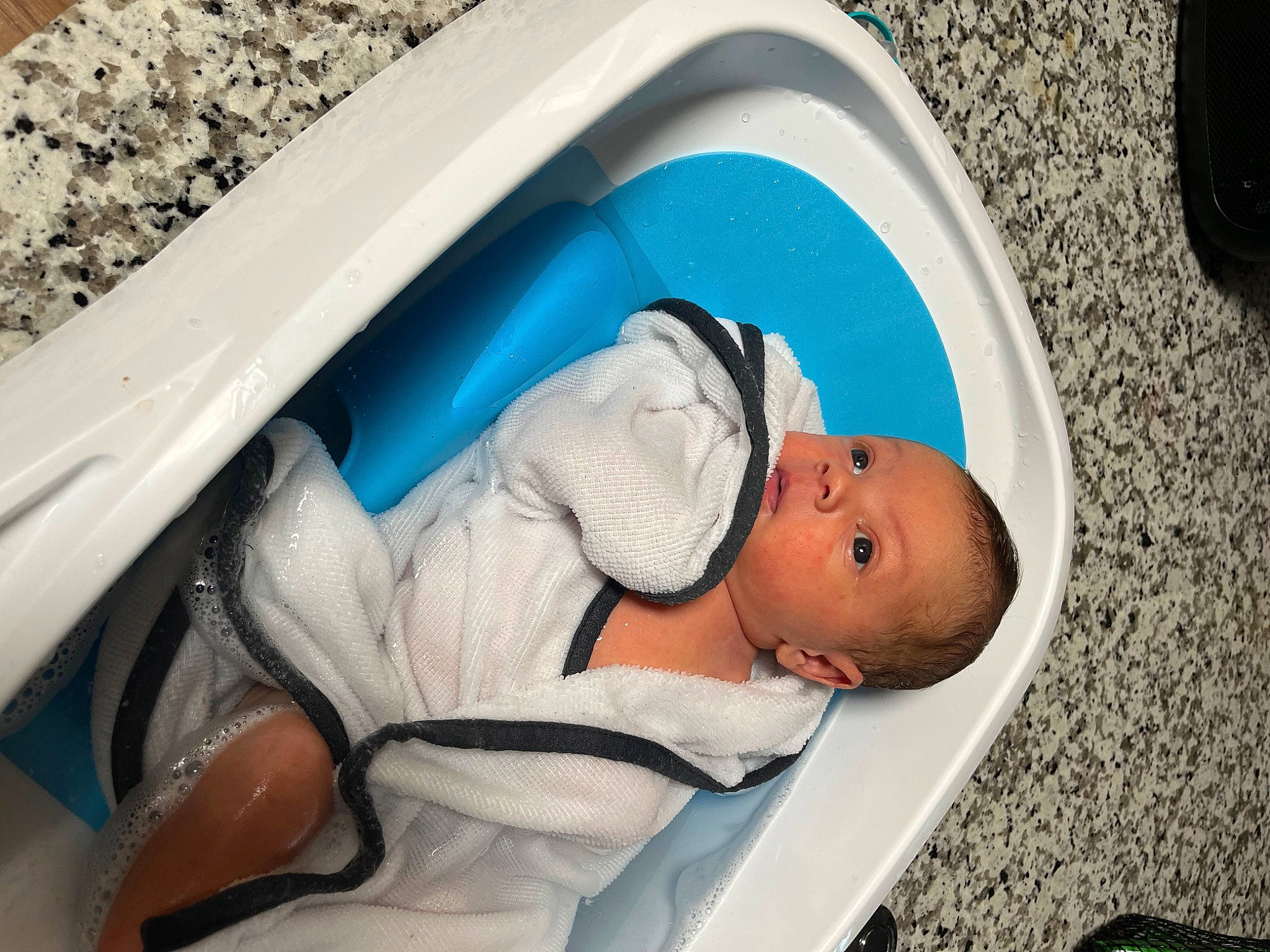 Damien is registered to the contest to win money with this photo: baby, baby_products, baby_safety, child, childbirth, comfort, fun, hat, health_care, hospital, infant_bed, leisure, linens, medical, medical_equipment, nap, person, plastic, room, service