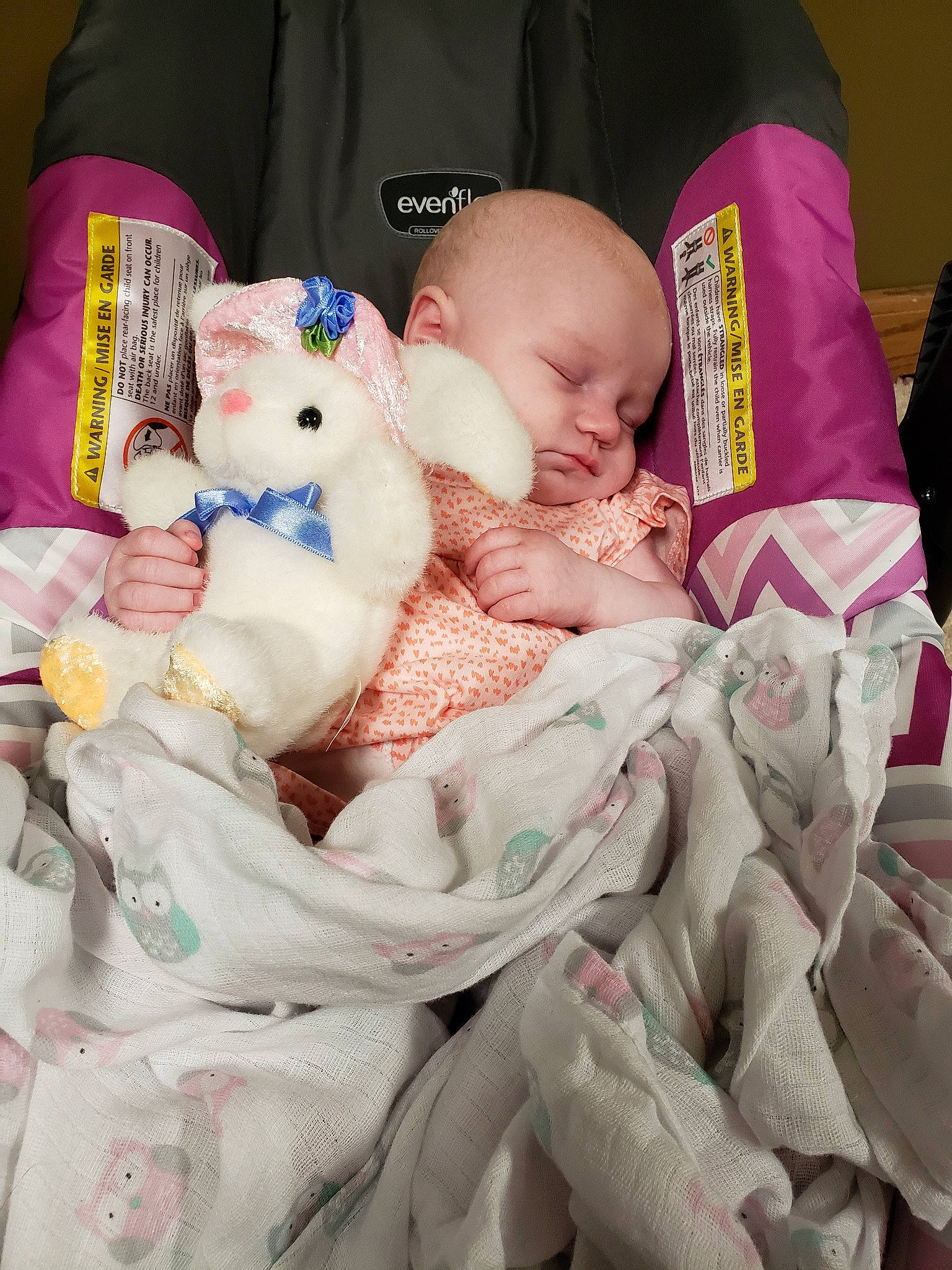 Ravenna joined the competition — help win amazing prizes! baby, baby_products, bedtime, blanket, cheek, child, person, pink, product, skin, sleep, stuffed_toy, textile, toddler