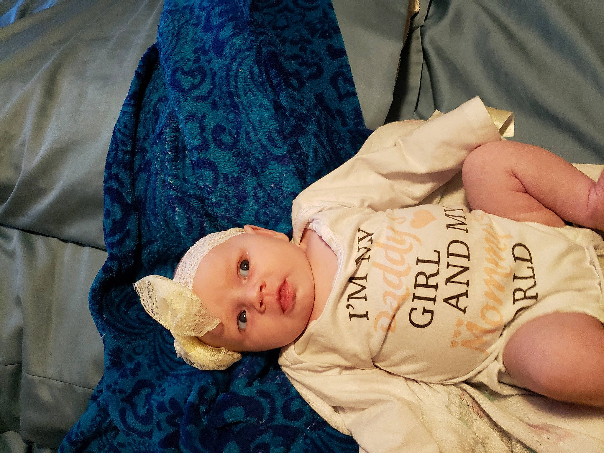 Ravenna is registered to the contest to win money with this photo: baby, child, hand, person, toddler