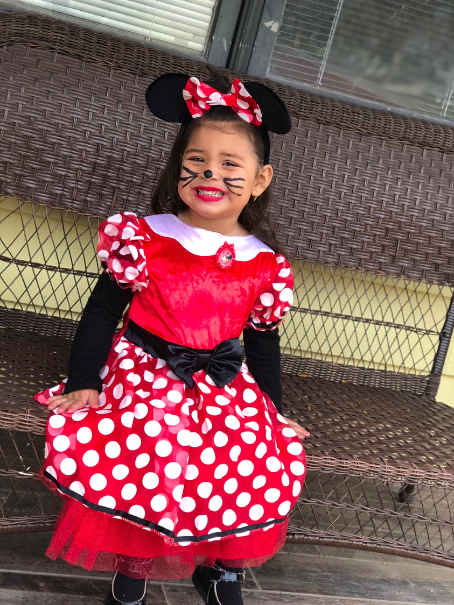 Alynna joined the competition — help win amazing prizes! baby_toddler_clothing, child, child_model, clothing, costume, dance, design, dress, joy, pattern, person, polka, polka_dot, red, toddler