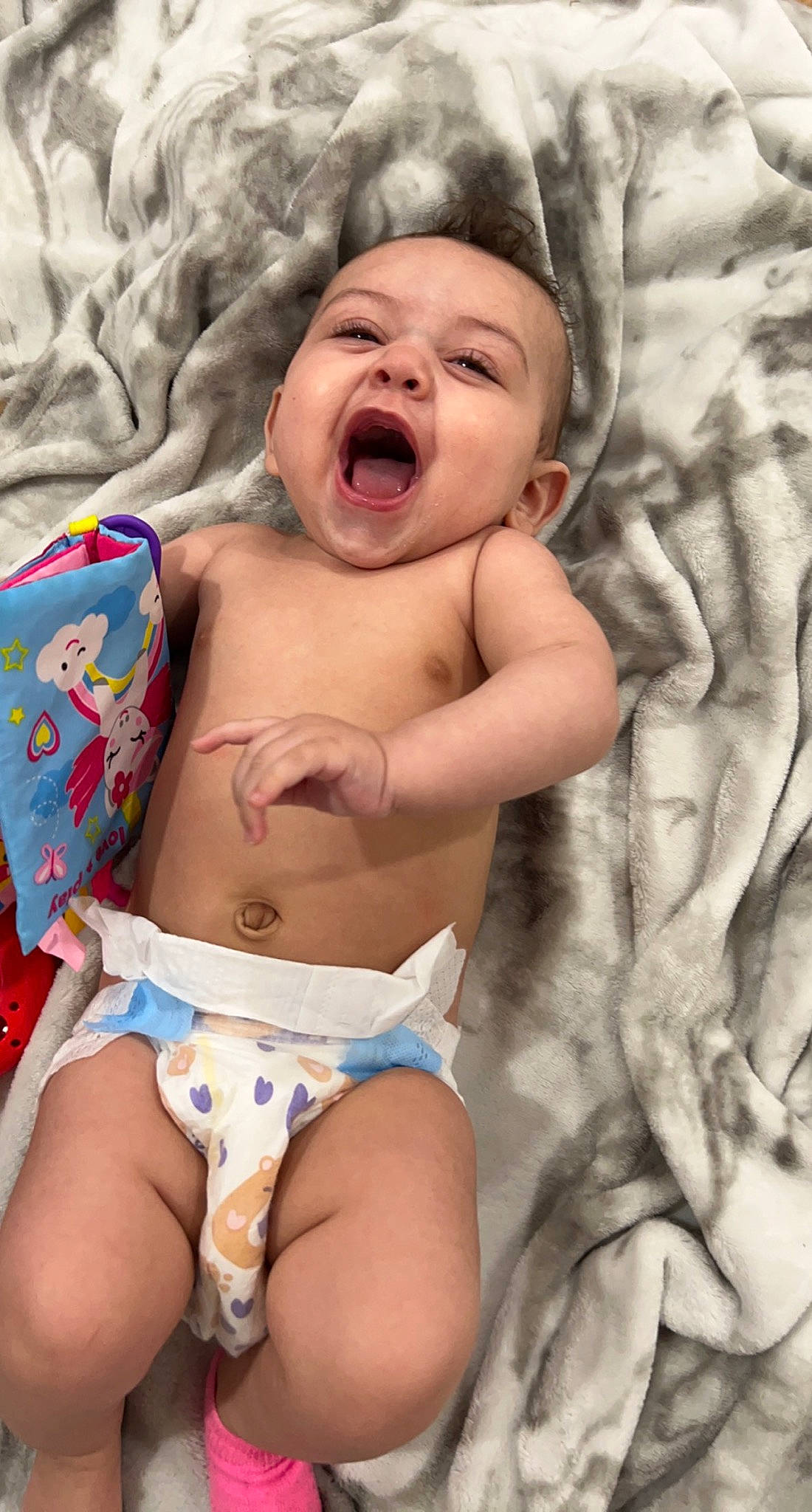 Brinlee joined the competition — help win amazing prizes! baby, chest, comfort, face, facial_expression, finger, happy, head, human_body, mouth, muscle, organ, person, photograph, skin, smile, stomach, swimwear, textile, thigh