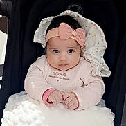 Kamelia participe au concours pour gagner de l'argent avec cette photo : accessories, baby, bed, cap, clothing, crib, cushion, dress, face, furniture, happy, hat, head, infantbed, newborn, person, photography, portrait, smile, sunglasses