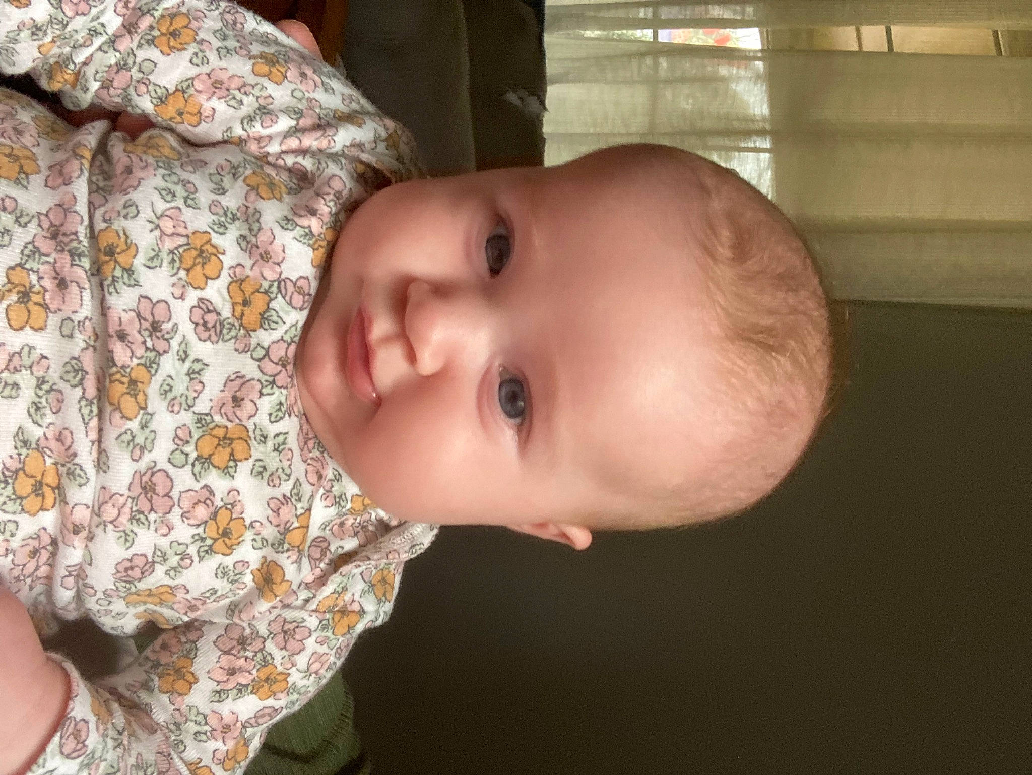 Mackenzie joined the competition — help win amazing prizes! baby, baby_toddler_clothing, cheek, child, chin, close_up, ear, eye, eyebrow, eyelash, happy, human_body, iris, lip, mouth, nose, person, skin, sleeve, smile