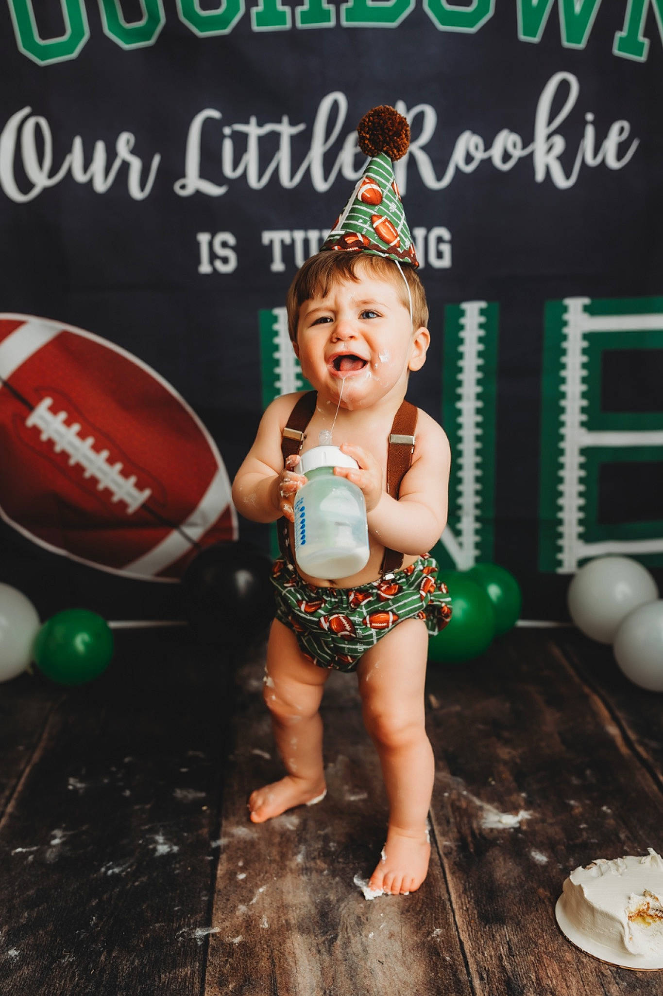 Briggs joined the competition — help win amazing prizes! balloon, barefoot, birthday, child, event, fun, happy, holiday, human_leg, leisure, logo, mammal, party, party_supply, person, play, recreation, shorts, smile, thigh