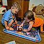 Ayedon joined the competition — help win amazing prizes! toddler, child, indoor, playtime, toy, football, floor, plush_chair, wooden_floor, blue_clothing, orange_clothing, crawling, squatting, young_children, furniture, learning_toys, carpet, head, hands, barefoot