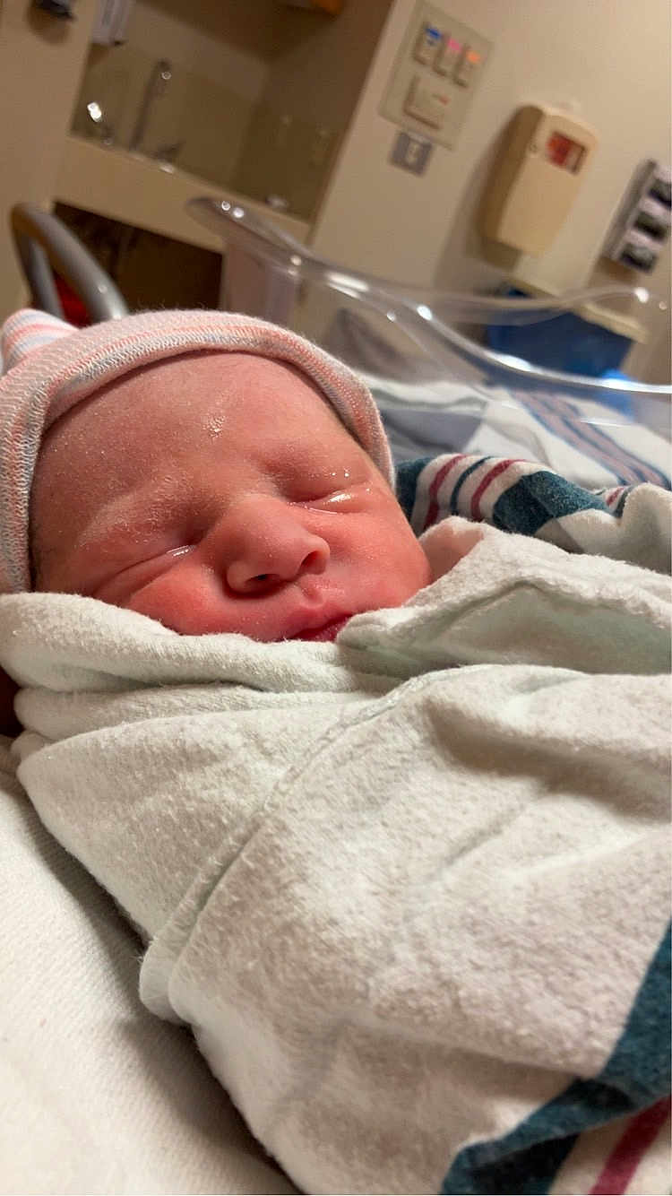 Ayedon joined the competition — help win amazing prizes! newborn, baby, infant, sleeping, wrapped, blanket, hat, hospital, medical, bed, cozy, closeup, face, peaceful, cute, skin, person, indoors, soft_light, newborn_care