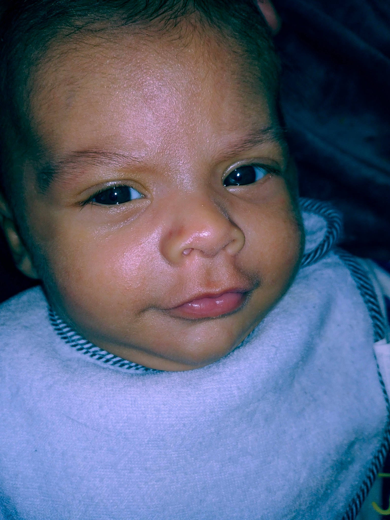 Noah participe au concours pour gagner de l'argent avec cette photo : baby, beauty, blue, cheek, child, chin, close_up, eye, eyebrow, face, facial_expression, forehead, head, lip, mouth, nose, organ, person, skin, smile