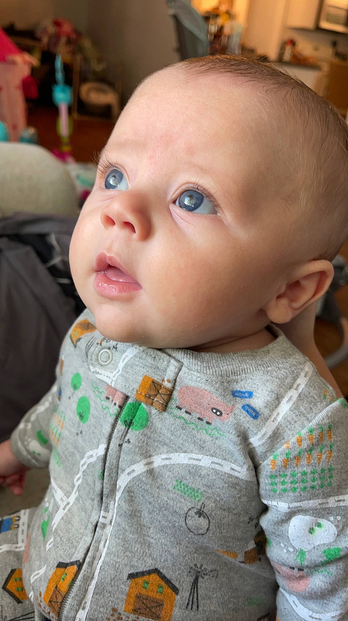 Cody joined the competition — help win amazing prizes! baby, baby_toddler_clothing, bib, button, cheek, child, chin, ear, eyelash, facial_expression, forehead, head, iris, lip, mouth, nose, person, sitting, skin, sleeve