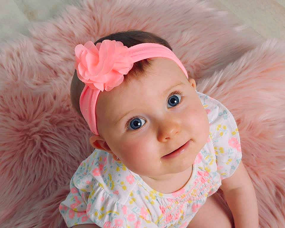 Hayzel joined the competition — help win amazing prizes! baby, baby_toddler_clothing, cheek, child, clothing, costume_accessory, ear, face, fashion_accessory, fur, hair_accessory, head, headband, headgear, headpiece, lip, person, pink, skin, smile