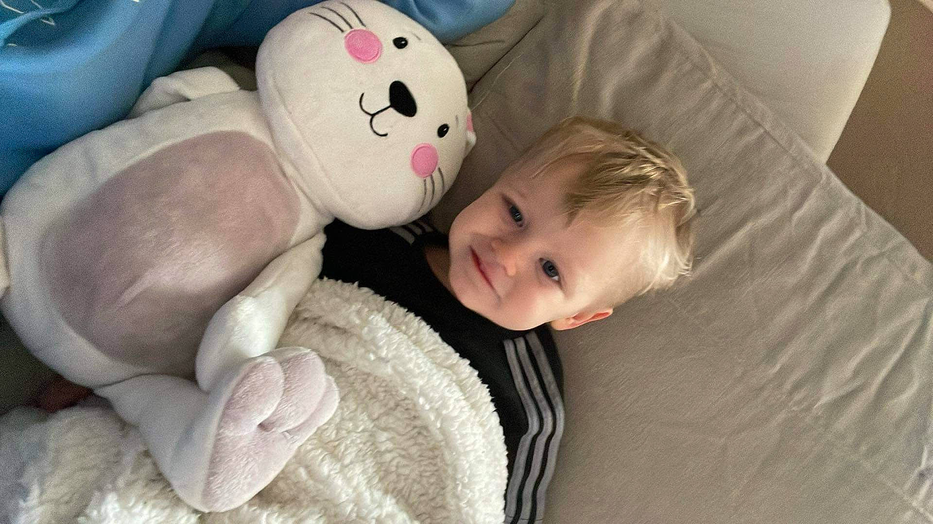 Elijah joined the competition — help win amazing prizes! baby, baby_toddler_clothing, cheek, child, comfort, eye, finger, gesture, happy, head, human_body, mammal, nose, person, skin, smile, stuffed_toy, teddy_bear, textile, toddler