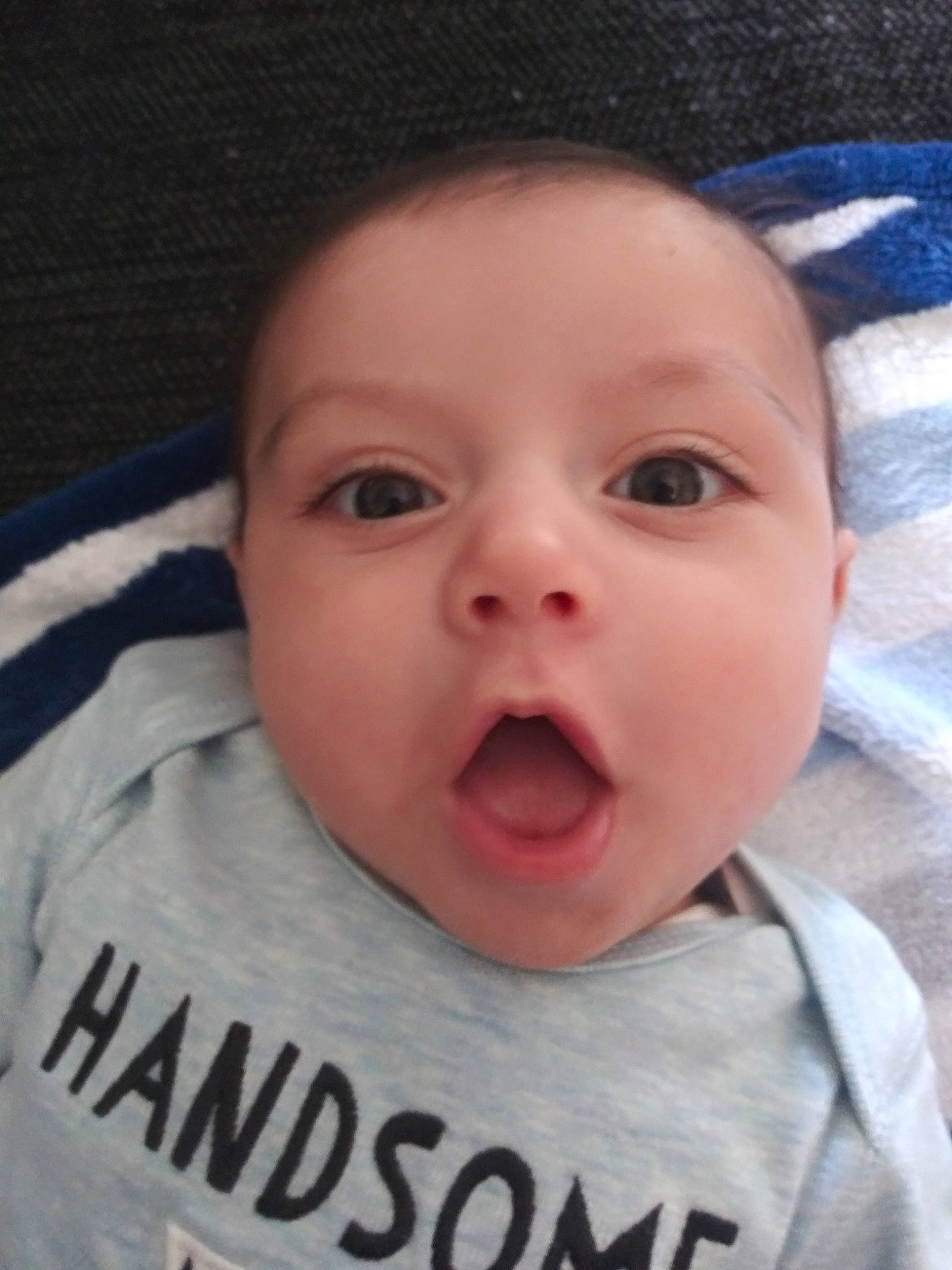 Damion joined the competition — help win amazing prizes! boy, cheek, child, chin, ear, eye, eyebrow, face, facial_expression, finger, forehead, head, infant, lip, mouth, nose, person, skin, smile, toddler