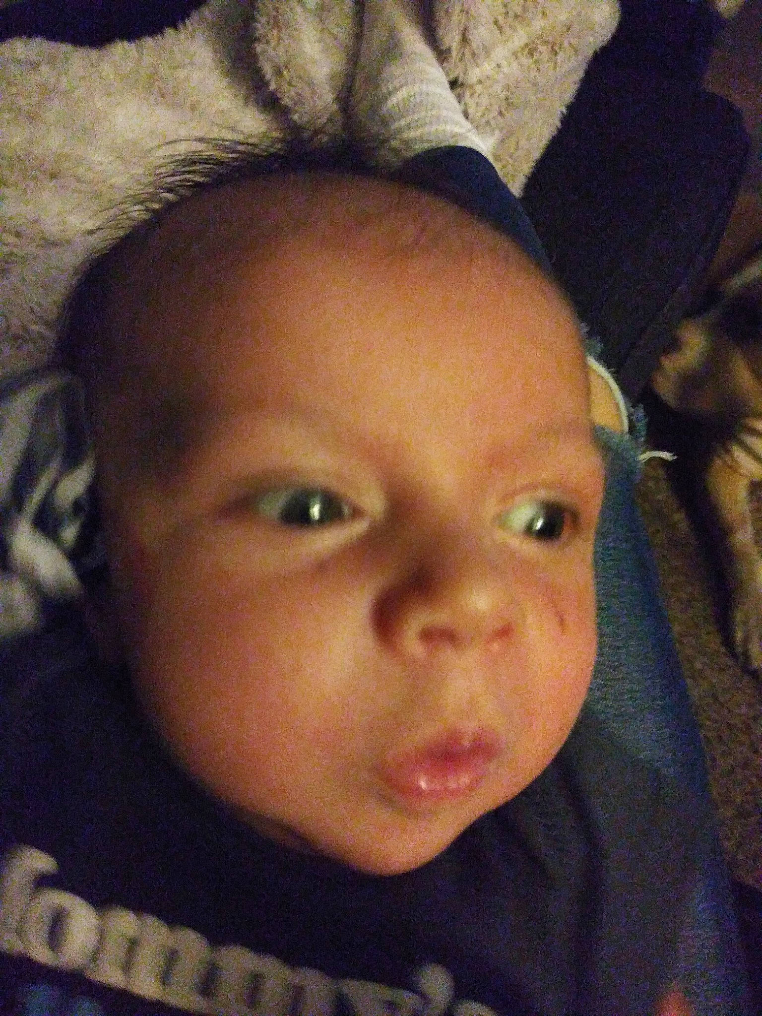 Damion joined the competition — help win amazing prizes! cheek, child, chin, close_up, ear, eye, eyebrow, face, forehead, girl, head, infant, lip, mouth, nose, person, selfie, skin, toddler