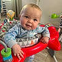 Berklee joined the competition — help win amazing prizes! baby, child, clothing, colorful, curtain, cute, expression, face, floor, footwear, furniture, hand, indoor, infant, person, play, smile, toy, walker, window