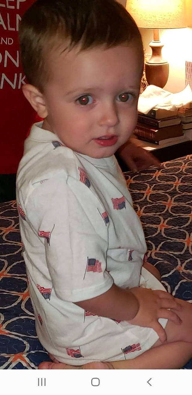 Deklan joined the competition — help win amazing prizes! baby, cheek, child, chin, eye, face, forehead, head, lip, nose, outerwear, person, skin, smile, toddler