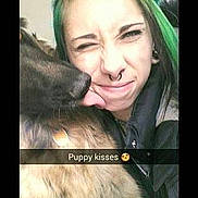 Sadie is registered to the contest to win money with this photo: