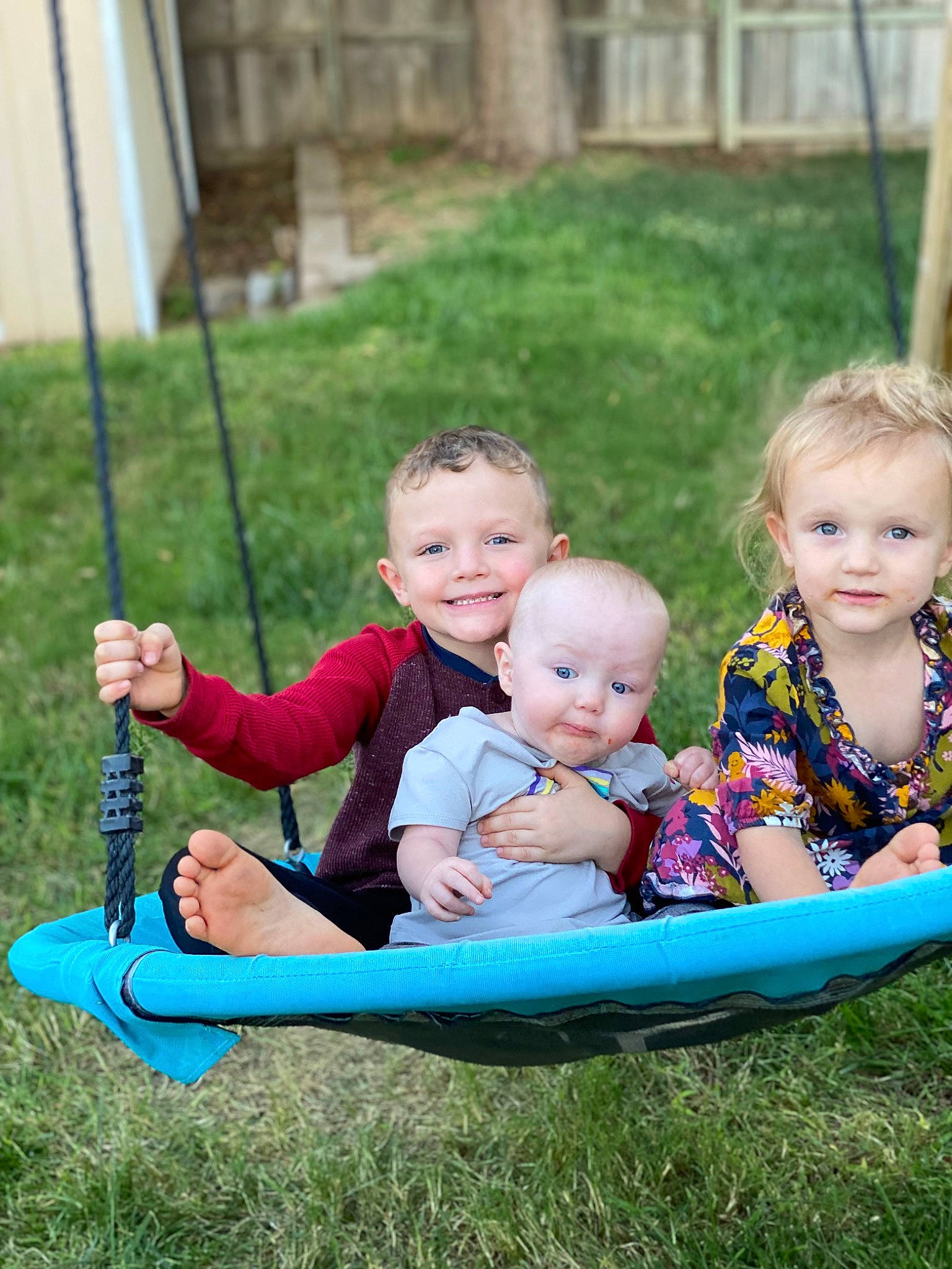 Everett is registered to the contest to win money with this photo: baby, baby_products, baby_toddler_clothing, child, electric_blue, event, fun, grass, happy, joy, lap, lawn, leisure, people_in_nature, person, plant, play, recreation, sharing, sitting