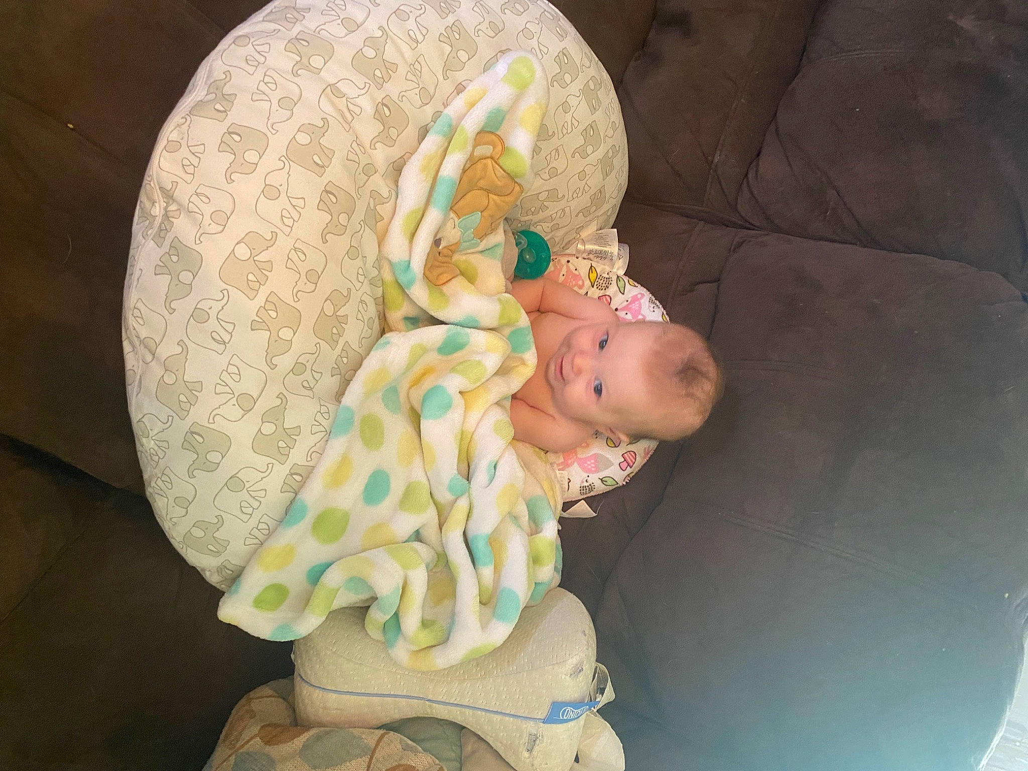 Hazel joined the competition — help win amazing prizes! arm, baby, baby_products, baby_toddler_clothing, bedtime, cheek, comfort, eye, fashion_accessory, hat, headgear, human_body, iris, linens, nap, pattern, person, play, room, sitting