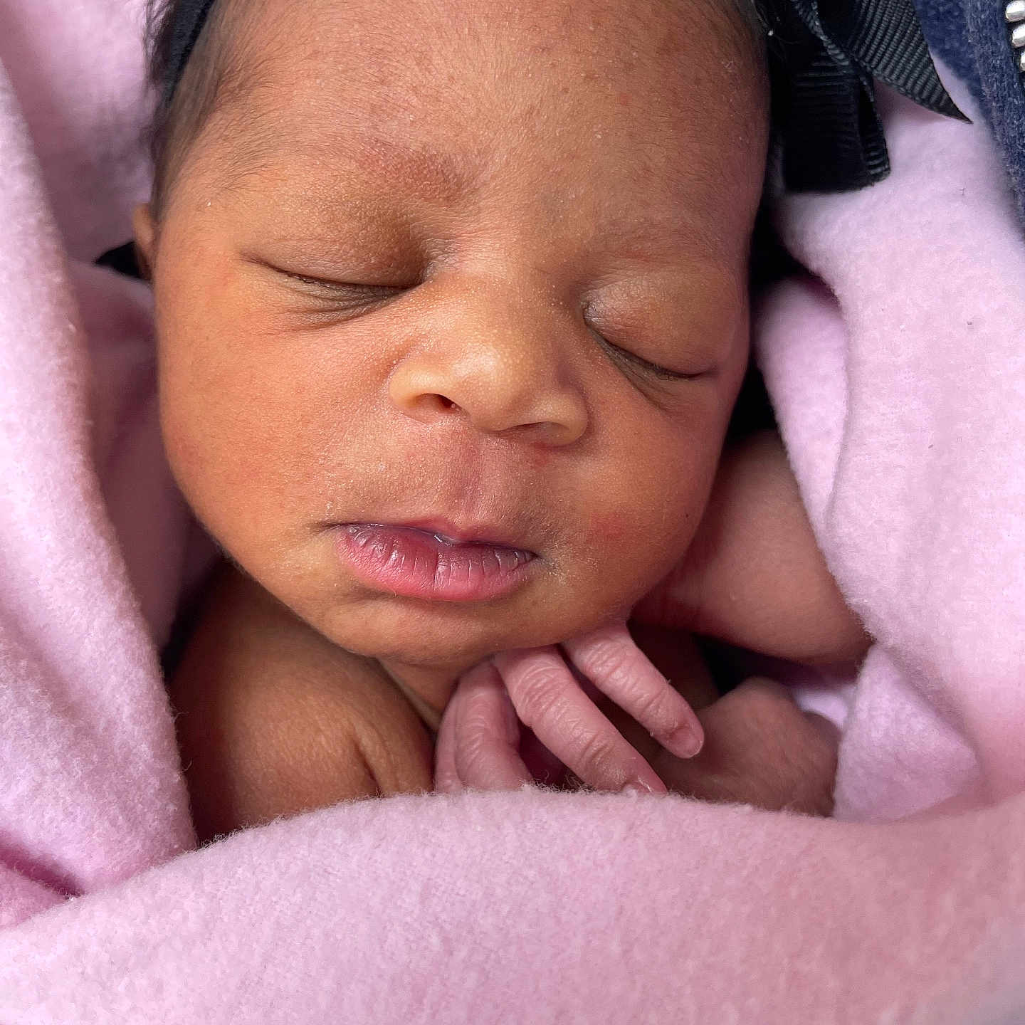 Azure is registered to the contest to win money with this photo: baby, blanket, bodypart, clothing, cushion, face, finger, glove, hand, head, homedecor, newborn, person, photography, portrait, quilt, sleeping, towel