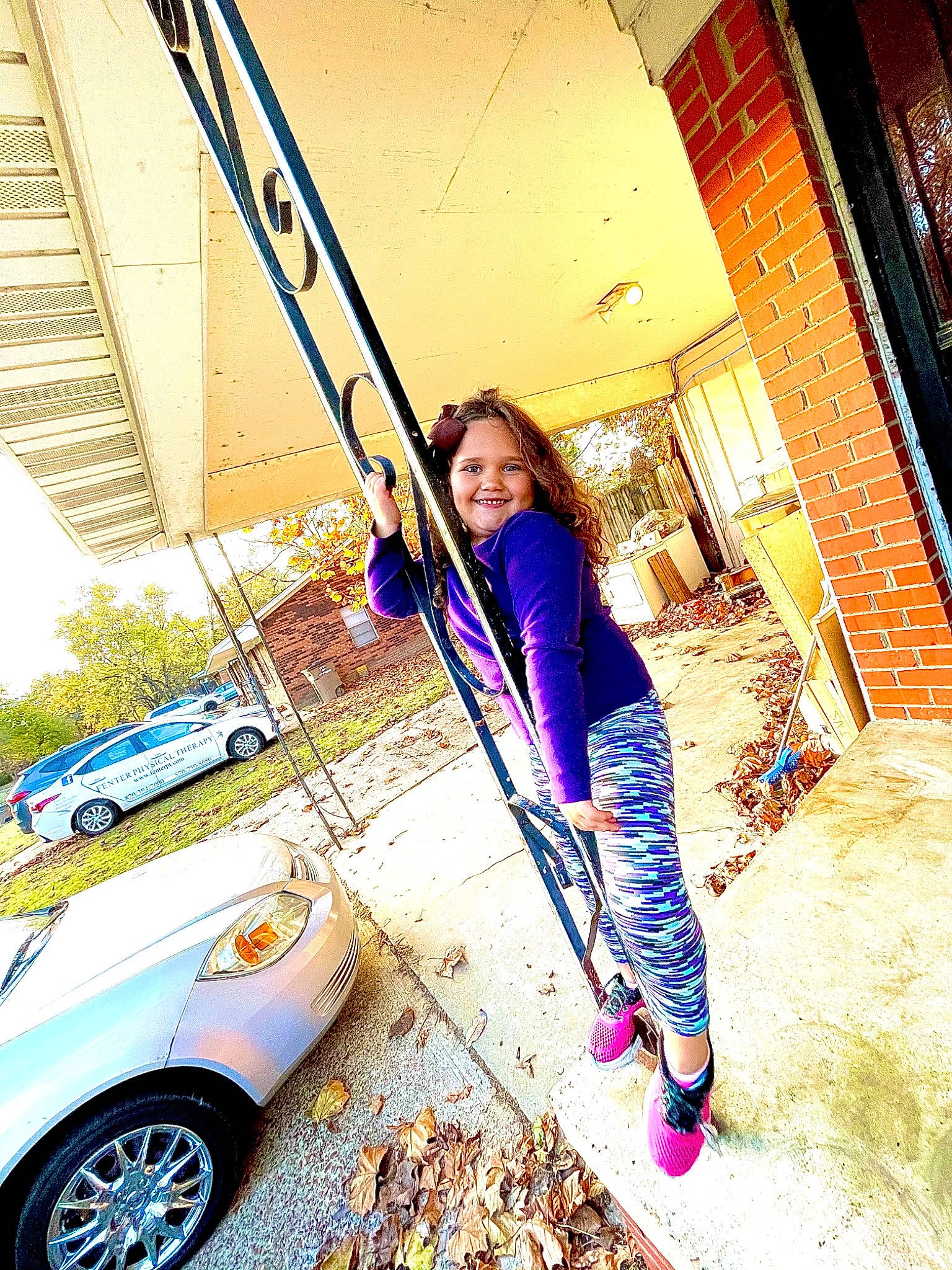 Aleigha joined the competition — help win amazing prizes! alloy_wheel, automotive_design, automotive_exterior, automotive_lighting, automotive_tire, beauty, car, happy, joy, leisure, motor_vehicle, orange, person, personal_luxury_car, rim, sneakers, street_fashion, tints_and_shades, tire, travel