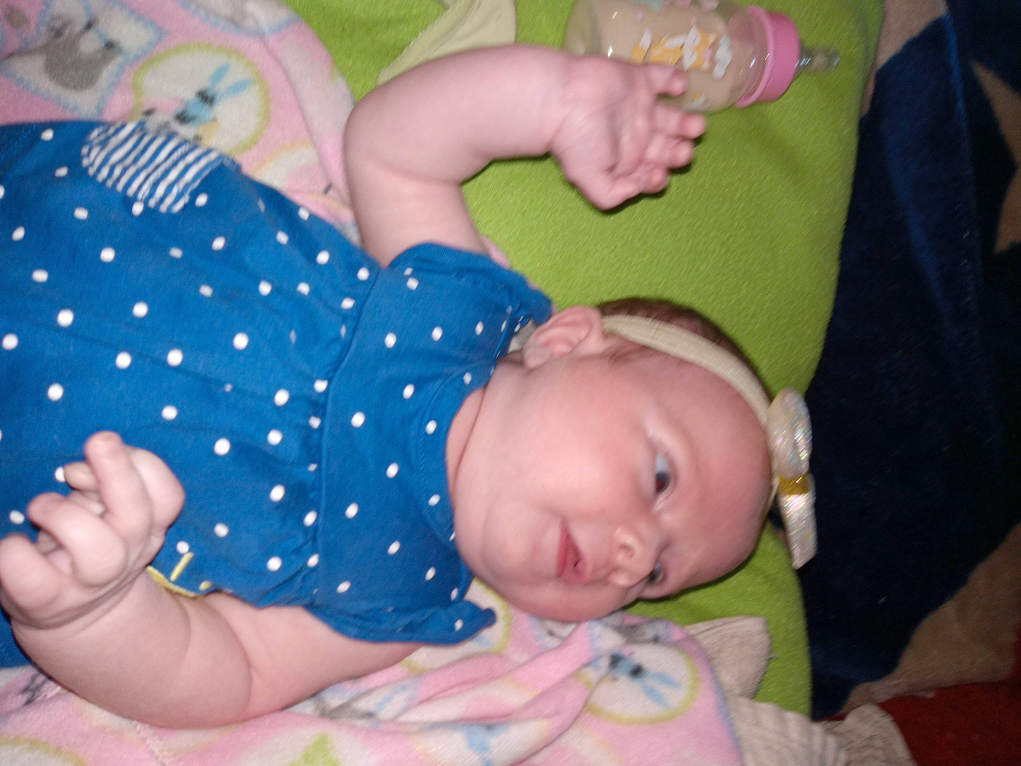 Renessmae is registered to the contest to win money with this photo: baby, baby_products, baby_sleeping, baby_toddler_clothing, bedtime, cheek, child, comfort, finger, hand, headgear, linens, mouth, pattern, person, product, room, skin, sleeve, textile