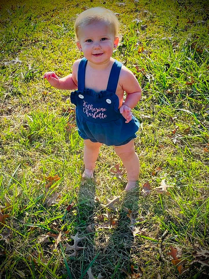 Katherine joined the competition — help win amazing prizes! baby, baby_toddler_clothing, beauty, electric_blue, face, fun, grass, grass_family, grassland, groundcover, happy, joy, lawn, leisure, meadow, people_in_nature, person, plant, shorts, sunlight