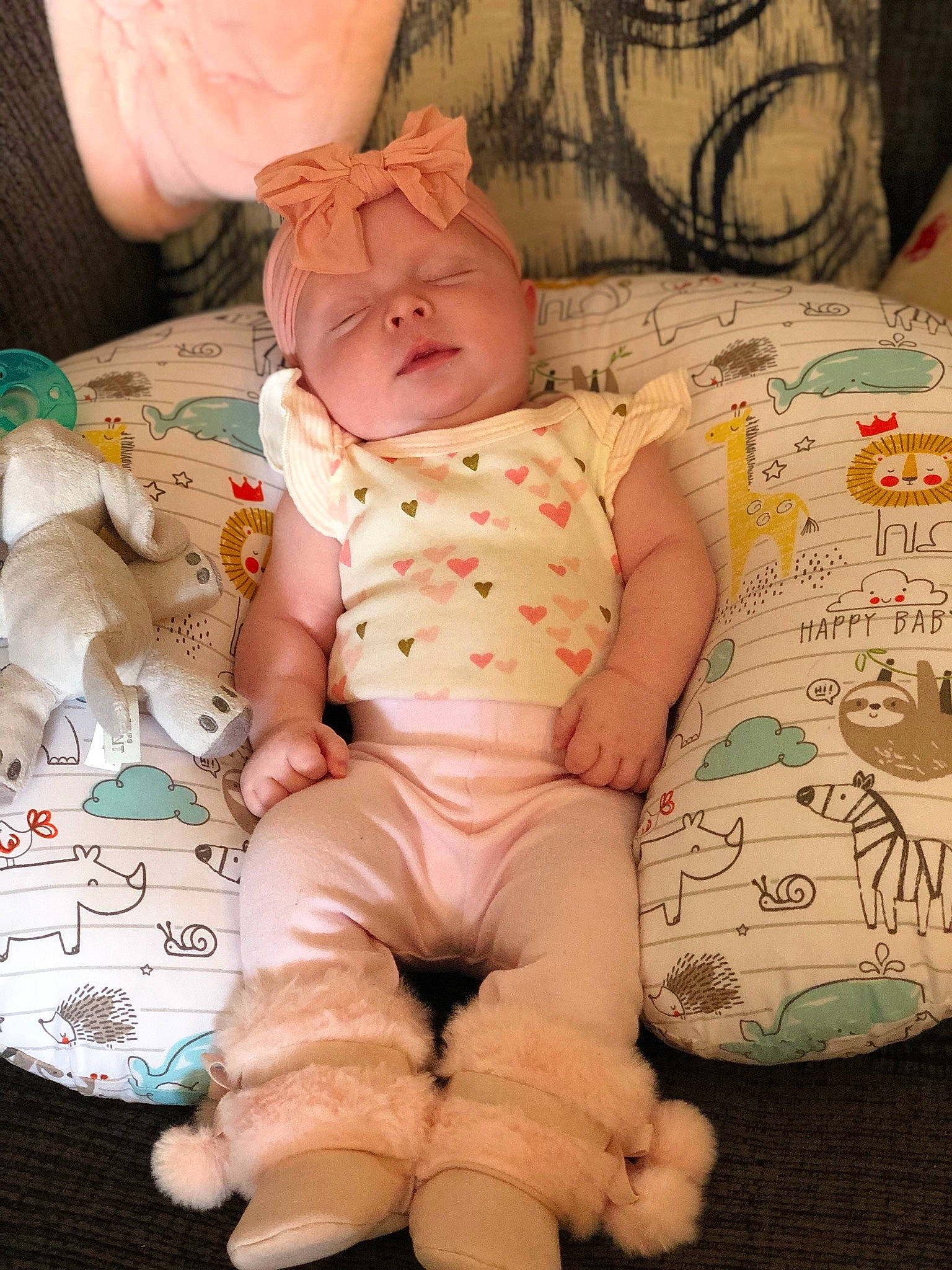 Mercedes joined the competition — help win amazing prizes! abdomen, baby, baby_products, baby_sleeping, baby_toddler_clothing, cheek, child, comfort, eye, glasses, hand, head, linens, pattern, person, pink, room, skin, sleeve, textile