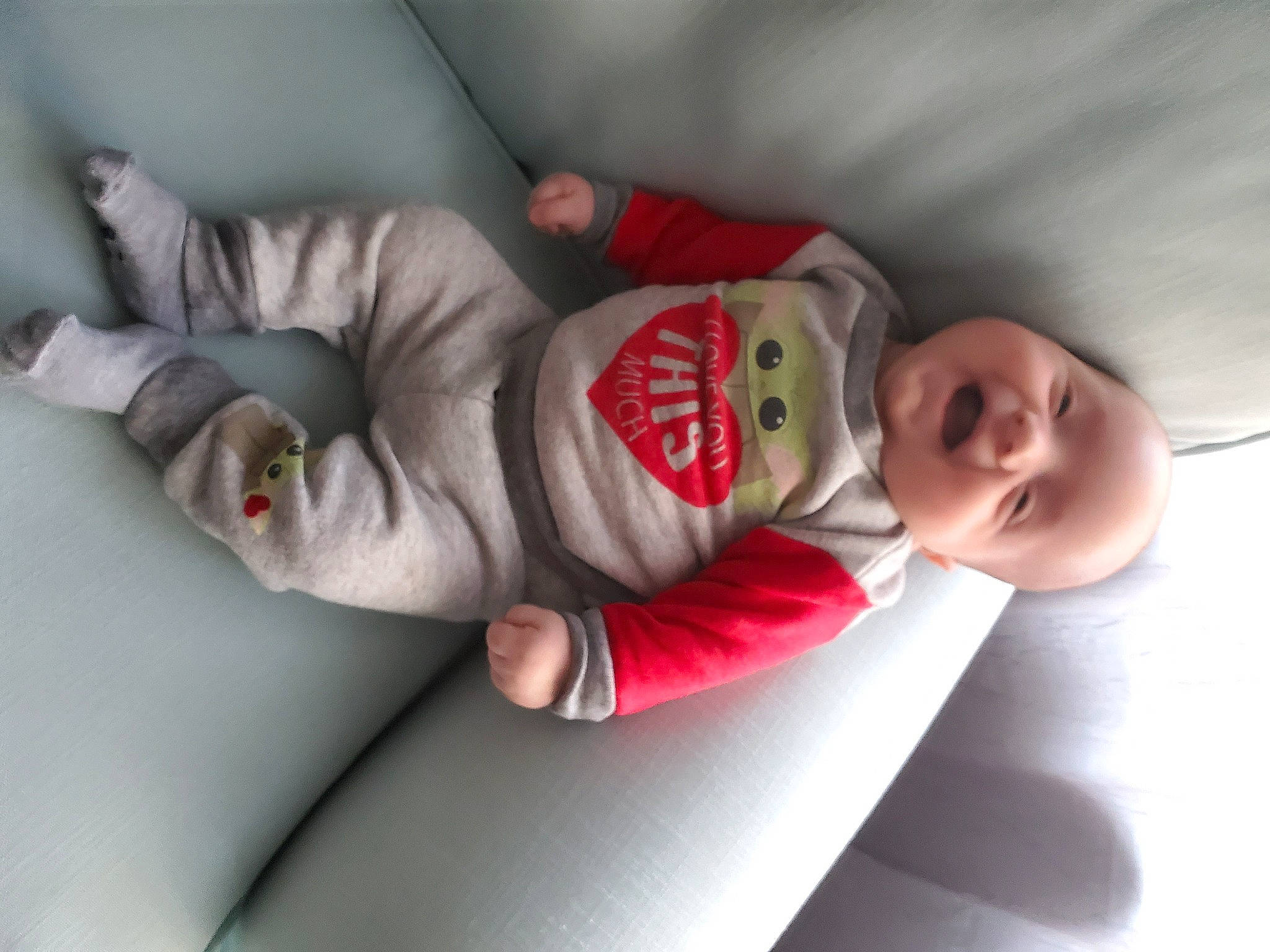 Ayden joined the competition — help win amazing prizes! baby, baby_products, baby_sleeping, baby_toddler_clothing, bedtime, carmine, cheek, child, clothing, comfort, finger, hat, knee, linens, mouth, nose, person, skin, sleeve, smile