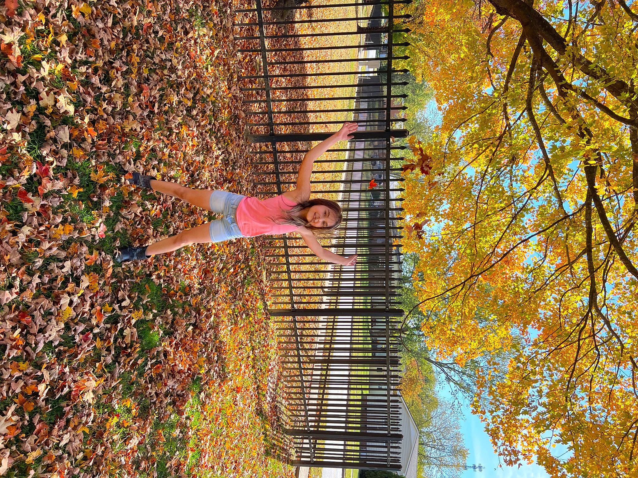 Aubree joined the competition — help win amazing prizes! art, branch, deciduous, design, facade, joy, leaf, leisure, pattern, people_in_nature, person, plant, reflection, sky, spring, symmetry, tints_and_shades, tree, trunk, twig