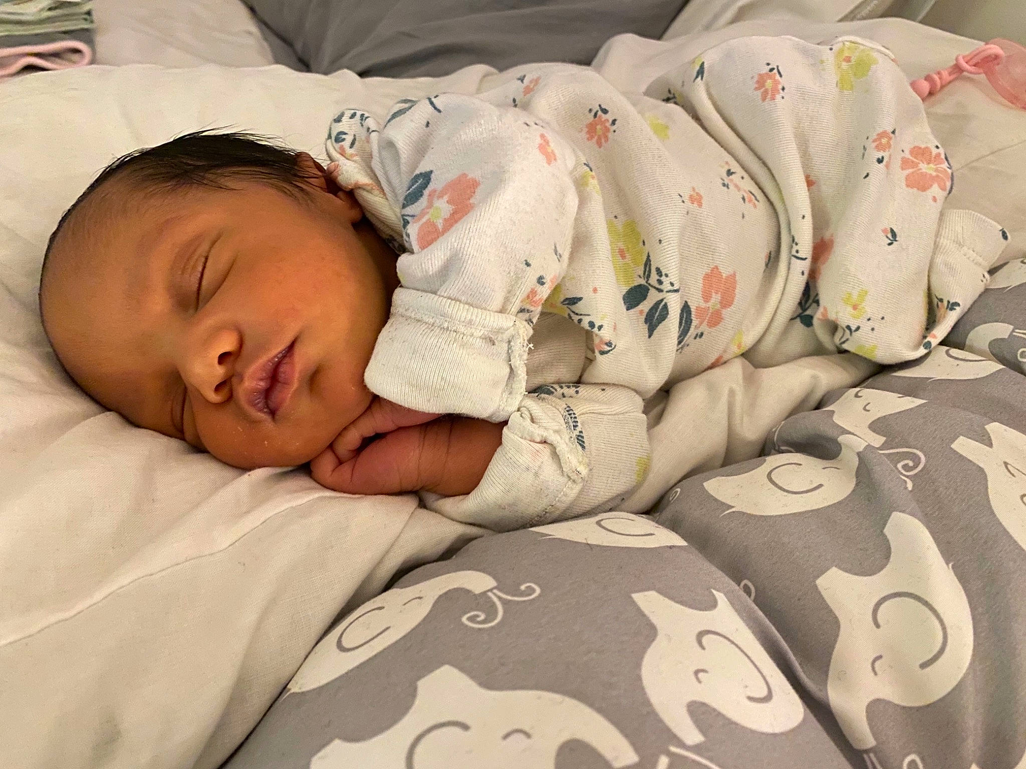 Kobi joined the competition — help win amazing prizes! arm, baby, baby_sleeping, baby_toddler_clothing, bed, bedding, bedtime, cheek, child, comfort, eye, face, hair, hand, head, human_body, linens, person, skin, sleeve