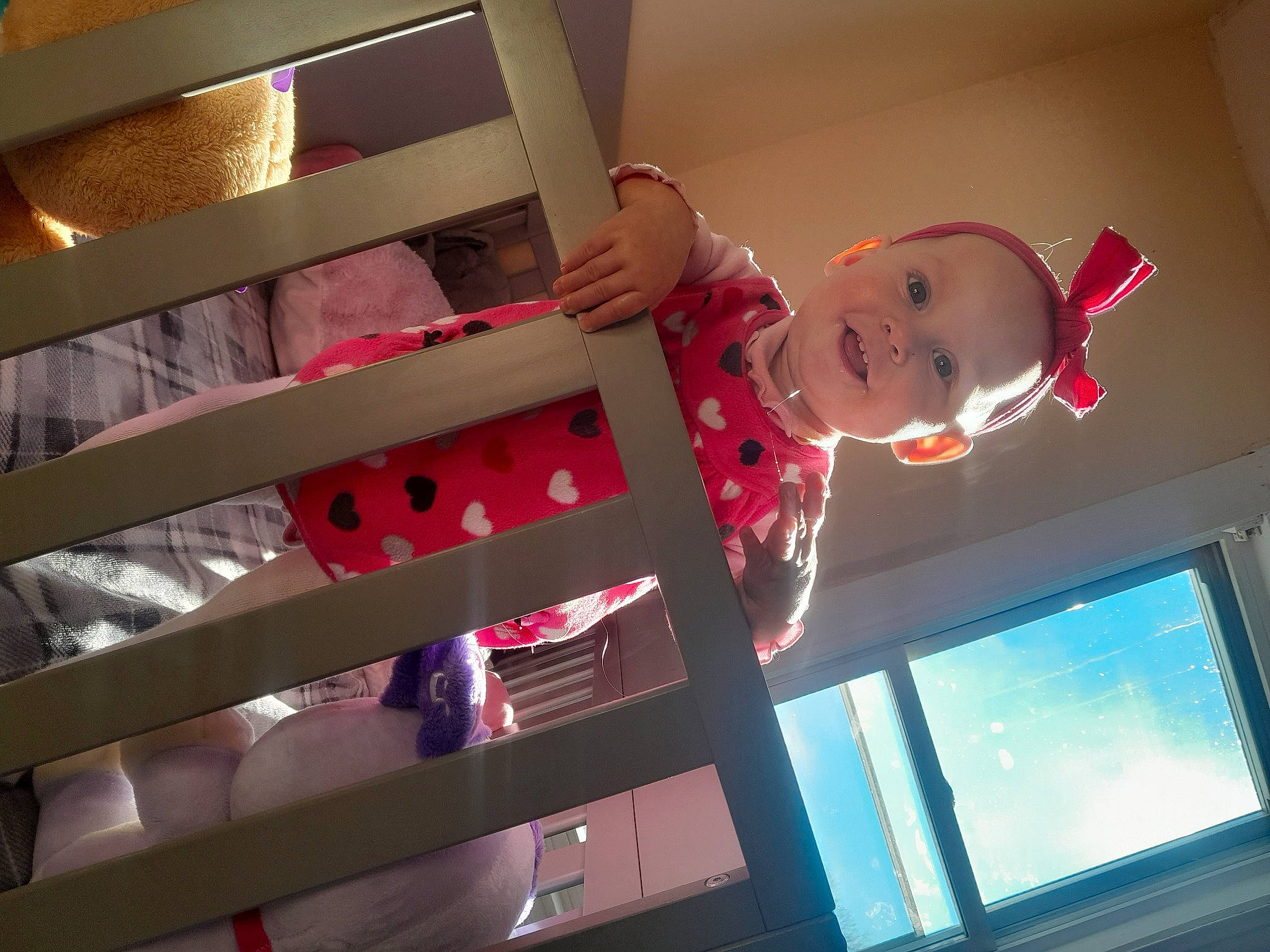 Lylia joined the competition — help win amazing prizes! beauty, building, ceiling, design, fun, interior_design, light, lighting, line, magenta, person, pink, red, room, smile, space, standing, textile, tints_and_shades, window