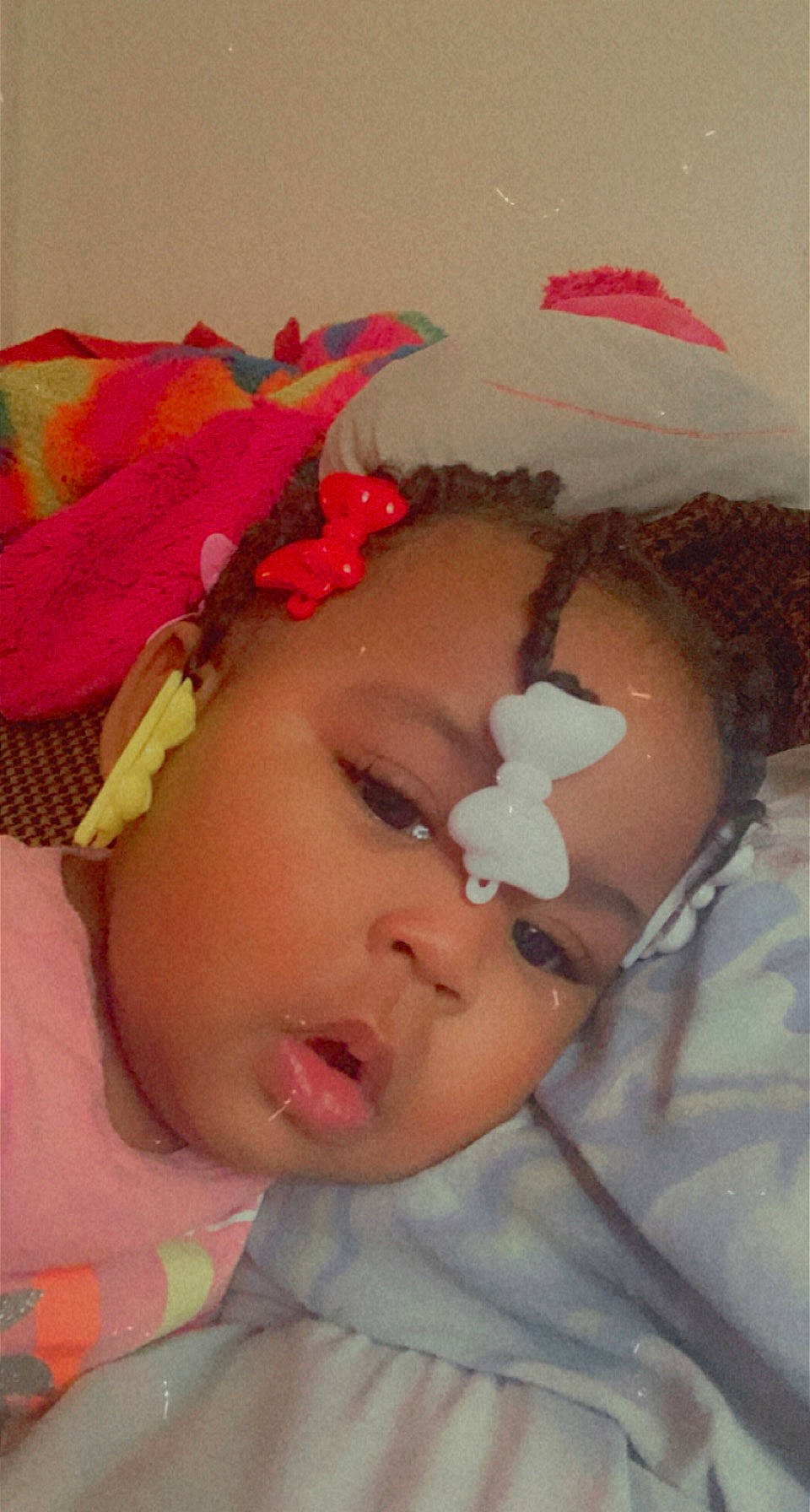 Londynn is registered to the contest to win money with this photo: baby, baby_toddler_clothing, cheek, child, eye, eyebrow, eyelash, forehead, hairstyle, happy, headgear, headpiece, iris, lip, mouth, nose, person, petal, pink, skin