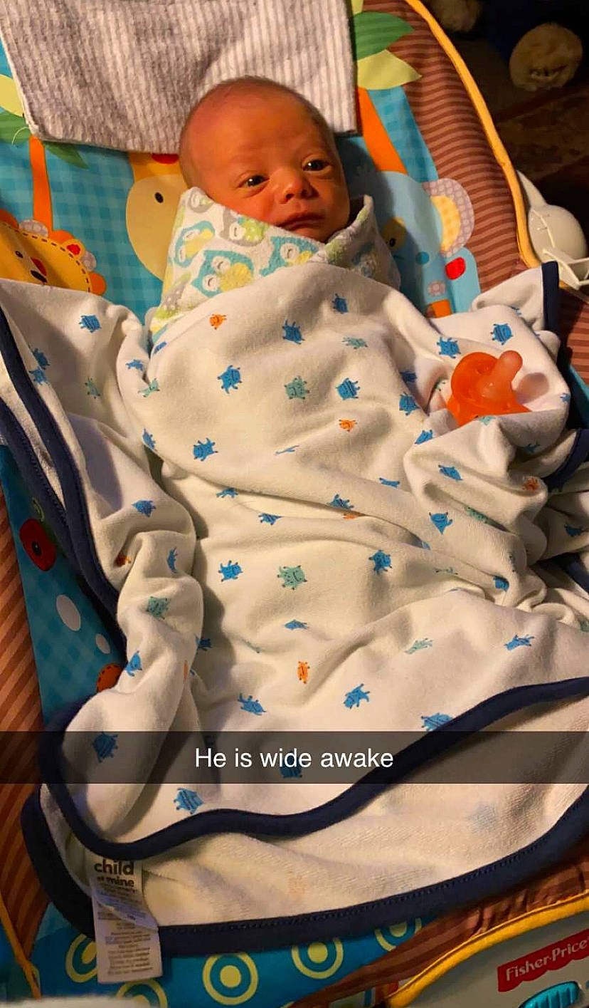 Braylin joined the competition — help win amazing prizes! baby, blanket, child, linens, person, play, product, sleep, textile, toddler