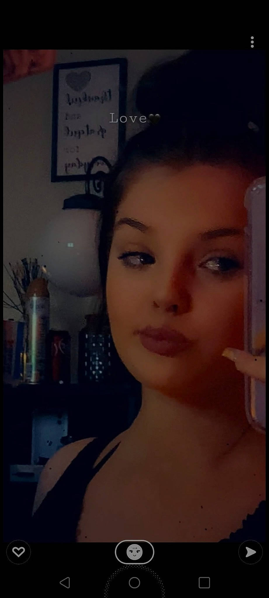 Tori is registered to the contest to win money with this photo: beauty, black_hair, cheek, chin, cool, ear, eye_liner, eyebrow, eyelash, flash_photography, forehead, iris, jaw, lip, lipstick, long_hair, makeover, neck, nose, person